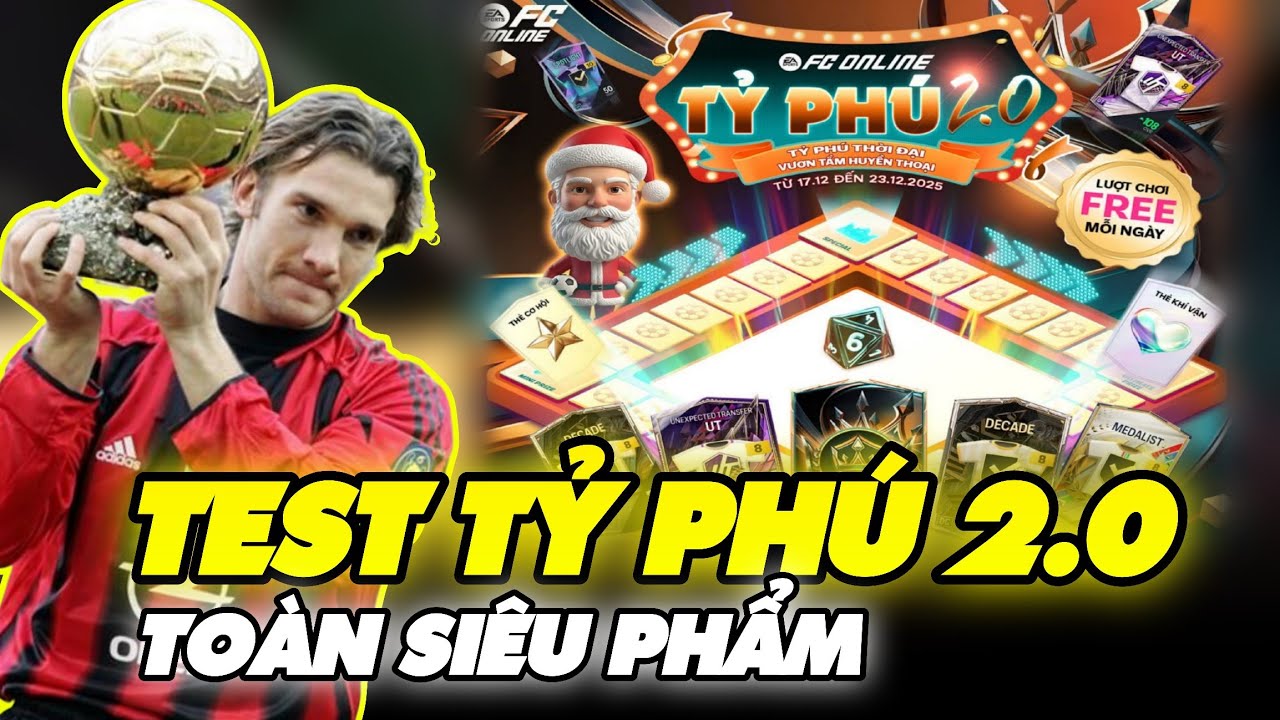 FC Online | Trải Nghiệm Tỷ Ph&uacute; 2.0 Test 1m To&agrave;n si&ecirc;u phẩm tập 6 | XCM FC