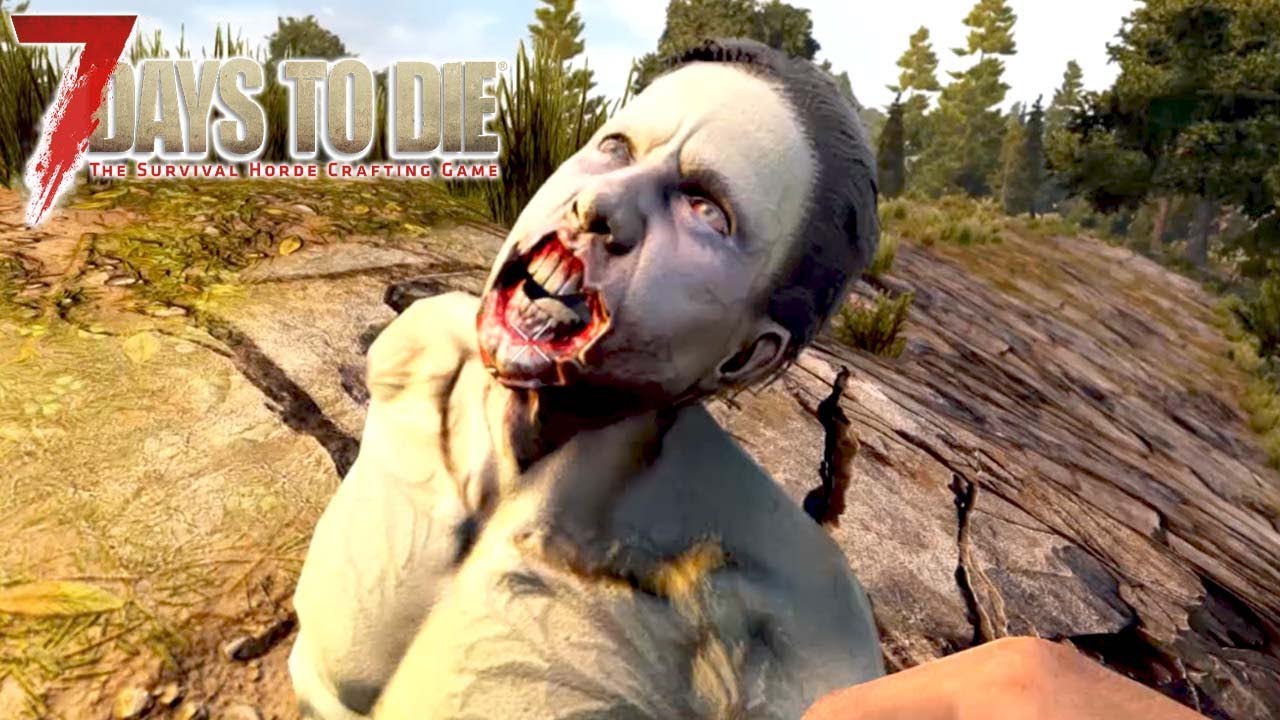 【2人実況】ゾンビが徘徊する最恐の世界で生き残りサバイバル - 7 Days To Die #1