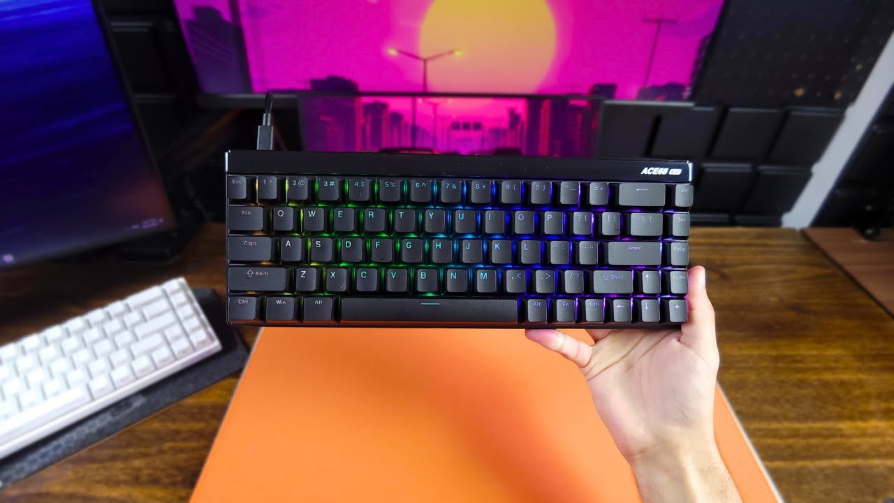 MCHOSE ACE68 AIR GT - O TECLADO MAGNÉTICO Mais Rapido que Já USEI! - (Review Completo)