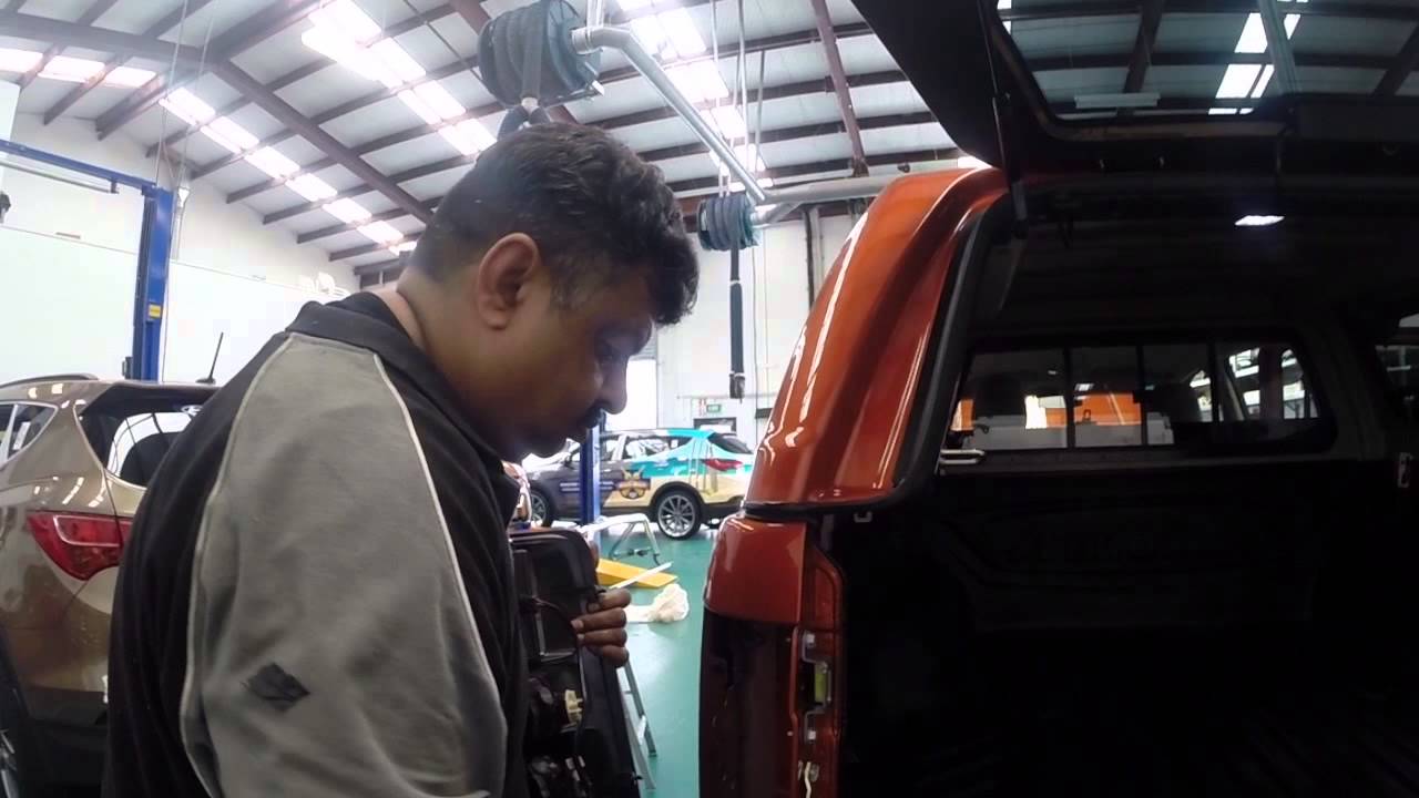 How to Install an Aeroklas Canopy to an Isuzu Ute