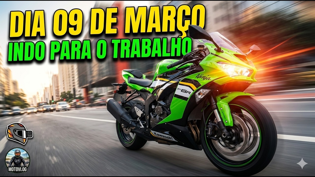 Dia 09 de Março Indo para o trabalho