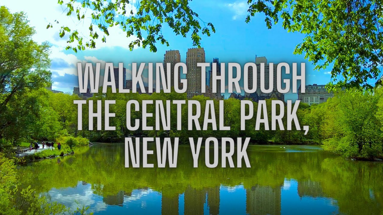 Exploring Hidden Paths of Central Park in Spring (ASMR Walk), New York