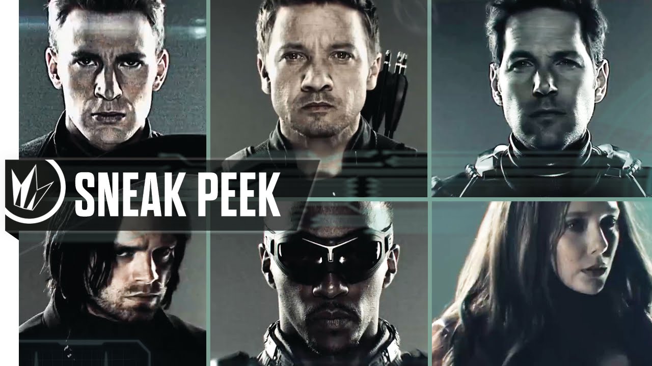 Captain America: Civil War Sneak Peek 