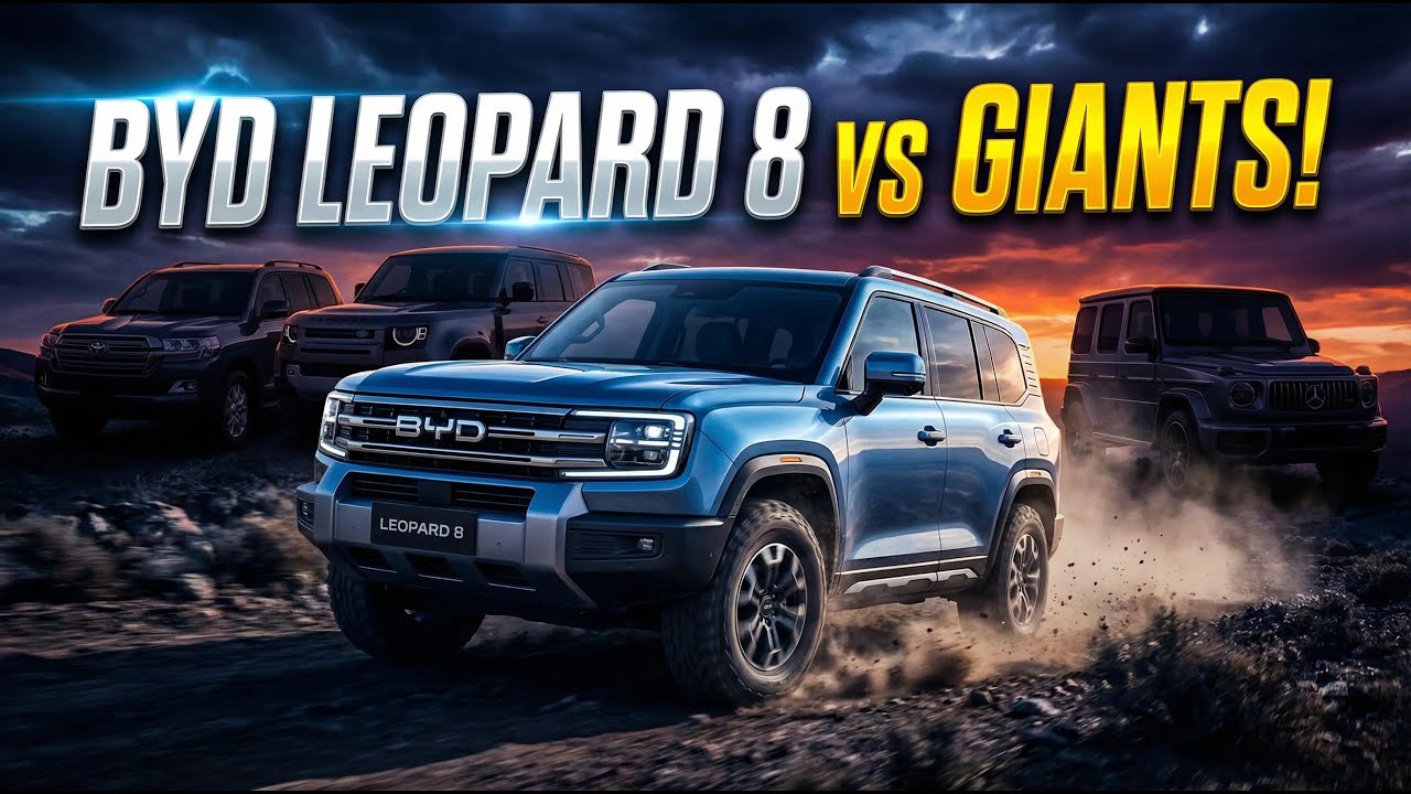 2025 BYD Leopard 8 – The Off-Road Beast Nobody Expected#velozdrive #usa