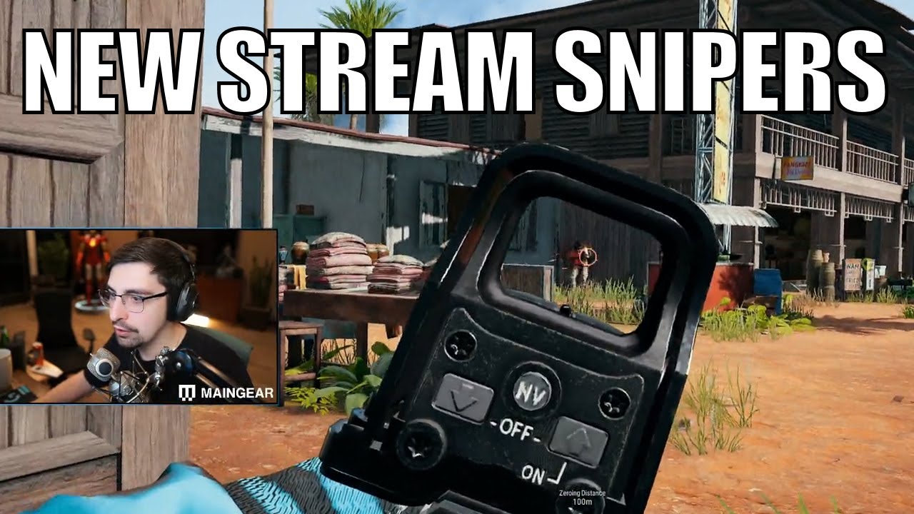 SHROUD - THE NEW STREAM SNIPERS WONT LET HIM PLAY【PUBG PART 7】