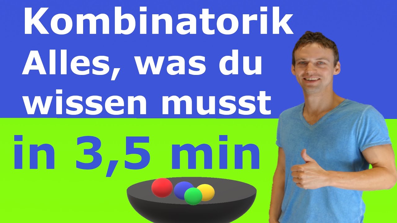 Kombinatorik Zusammenfassung - Wann nutze ich welche Formel? | LehrerBros
