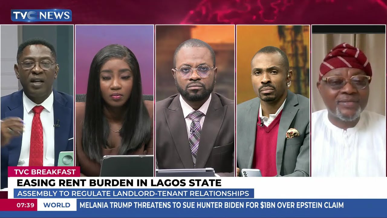 Lagos Assembly To Regulate Landlord-Tenant Relationship | TVC Breakfast
