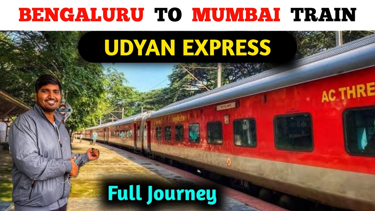11302 Udyan Express | Bangalore To Mumbai | Train Journey | Bangalore Mumbai Express