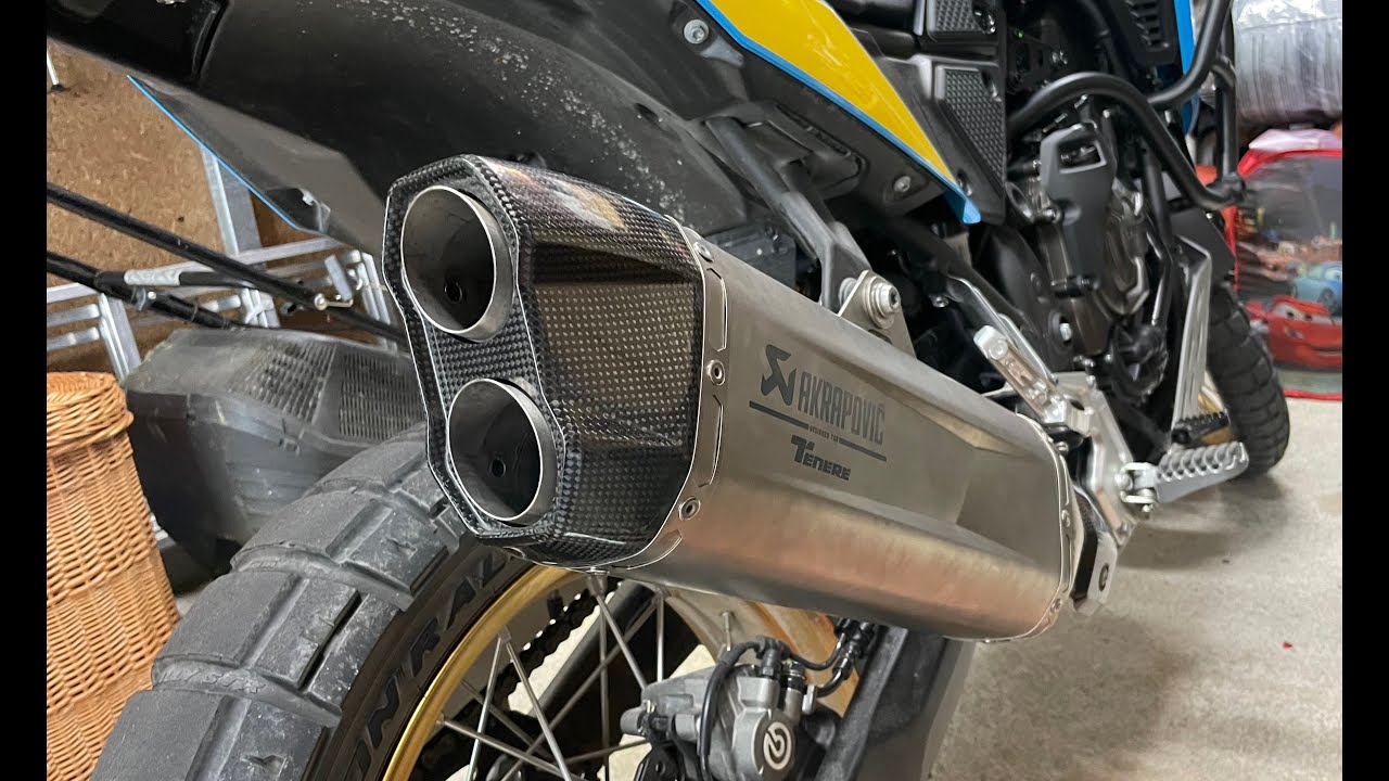 Akrapovic DB Killer Removal (Debaffle) PART 1 | Tenere 700