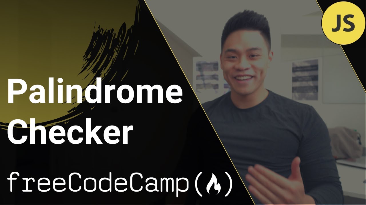 freeCodeCamp - Palindrome Checker (solution)