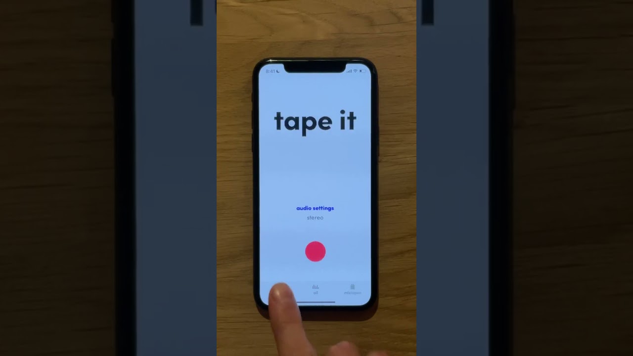 Tape It - a recording app for musicians