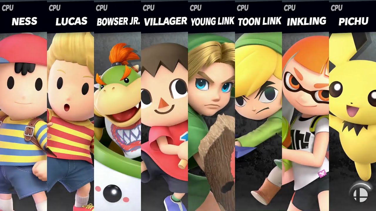 Super Smash Bros. Ultimate - Children Elimination Tournament (Stamina)