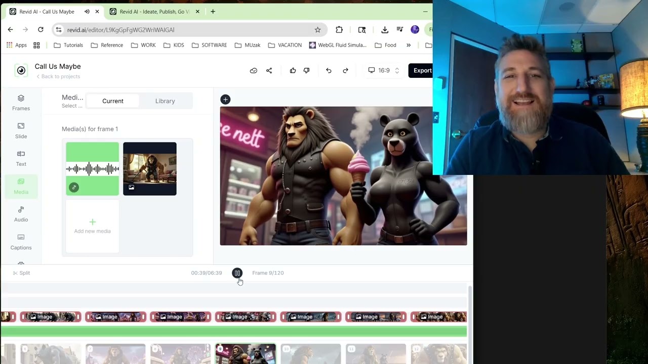 How I make A.I. Music Videos - Revid Tutorial