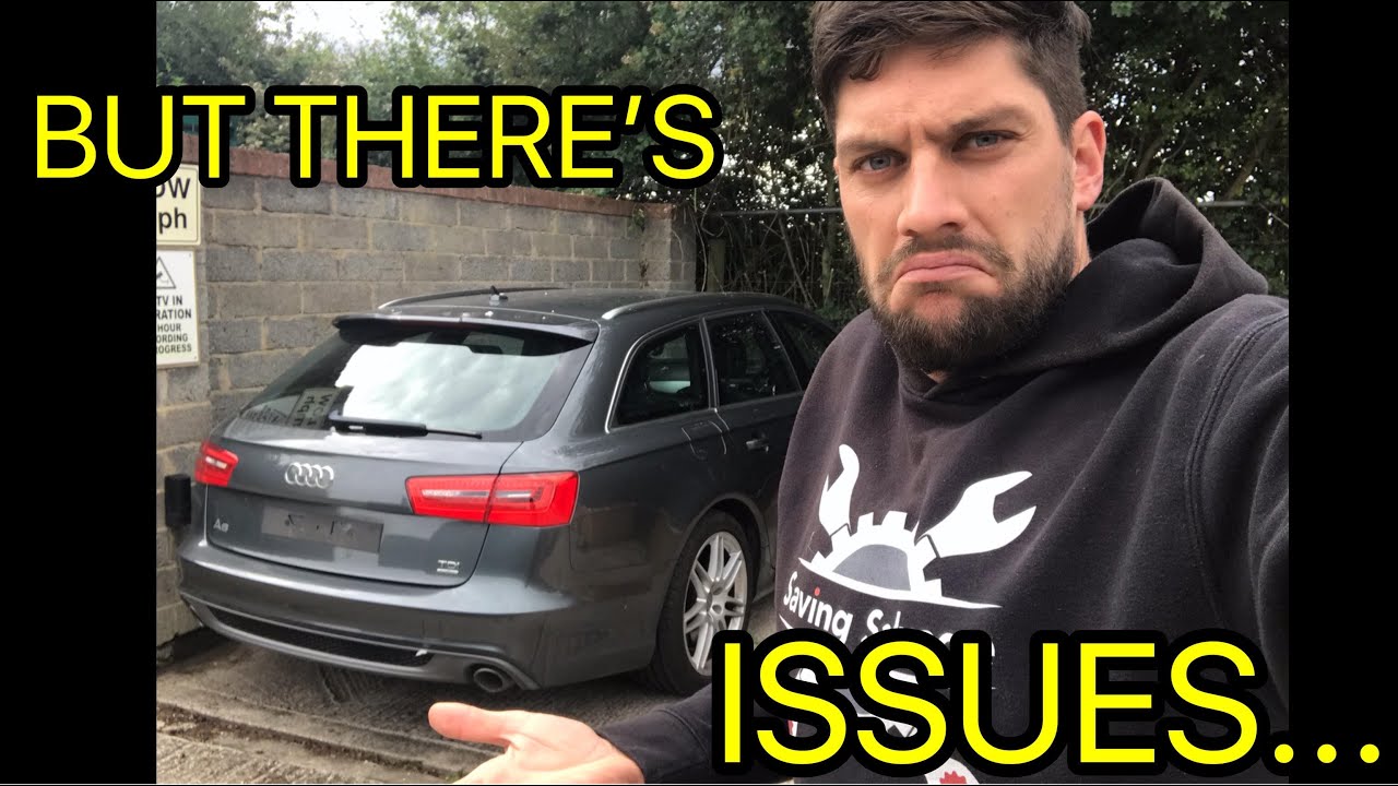 My DAD Bought a Very CHEAP Audi A6..... BUT..!!