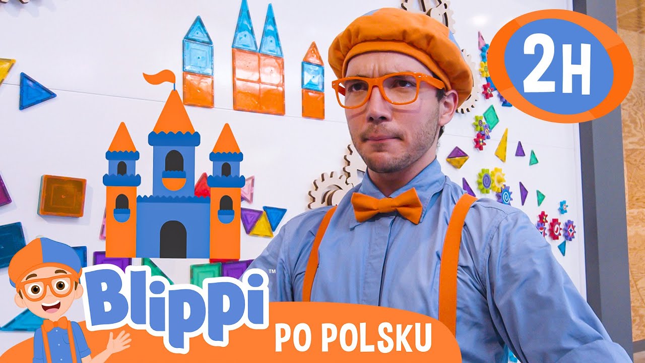Изучайте формы и цвета с помощью Blippi📙Blippi po polsku📙Nauka i zabawa dla Dzieci