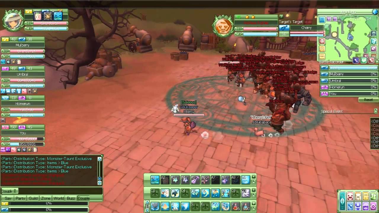 Eden Eternal 50/50 Bard solo AOE Veninfang