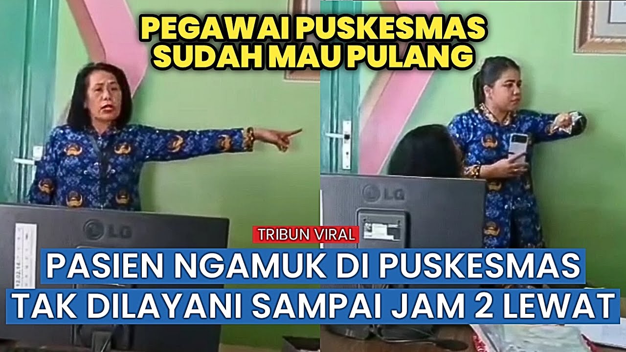 Heboh! Puskesmas Nolak Pasien Sakit, Warga Ngamuk dan Videonya Meledak di Medsos