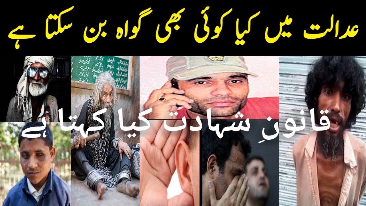 Qanoon e Shahadat 1984 | Article 3 | Who may Testify | Law of Evidence