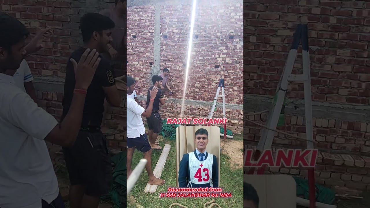 31 SSB Jalandhar Recommended Candidate for NDA National Defence Academy #NDA #Motivation #SSB
