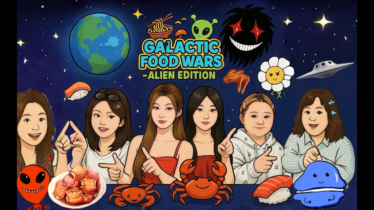 《 Galactic  Food Wars  &mdash; Alien Edition 》 EP.1 No joke! The aliens really came to Earth