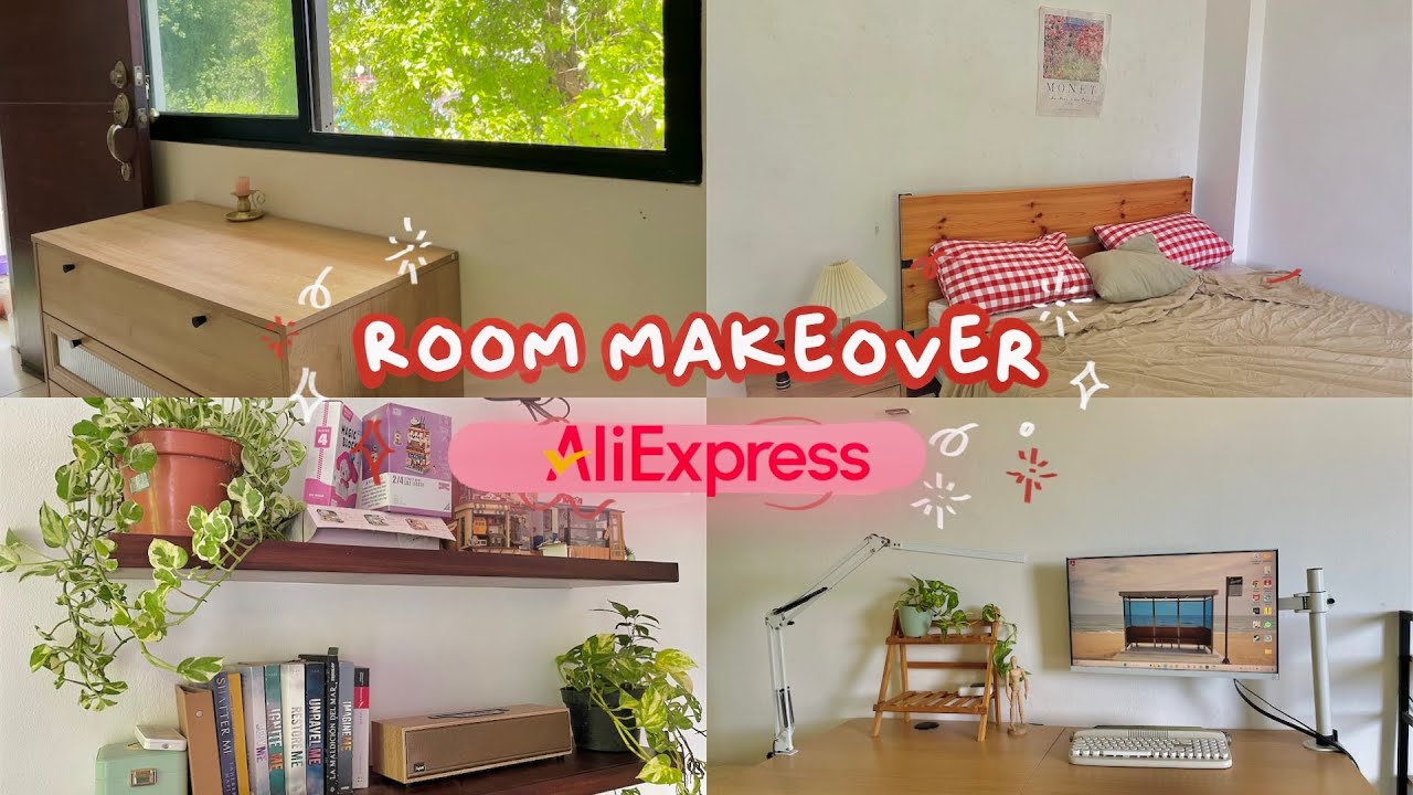 Renovación de cuarto pequeño ft AliExpress