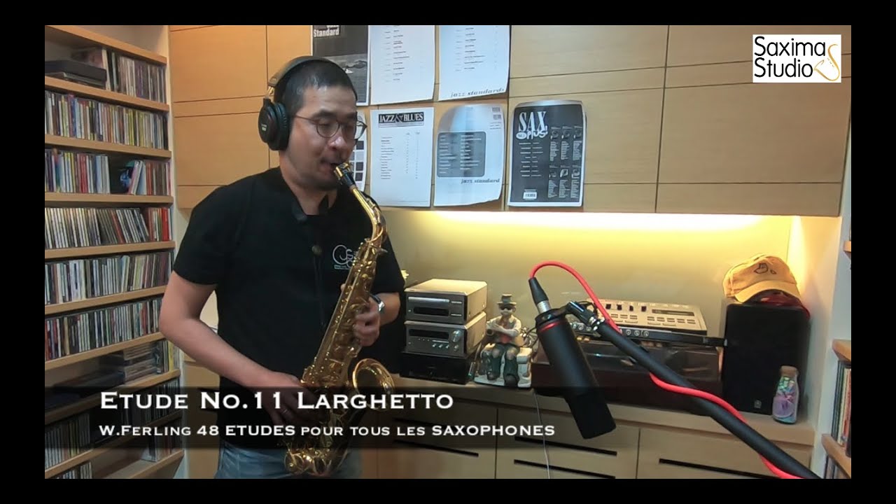 〈 Etude No.11 〉from 48 ETUDES / W.Ferling / Saxophone Classique 🎻