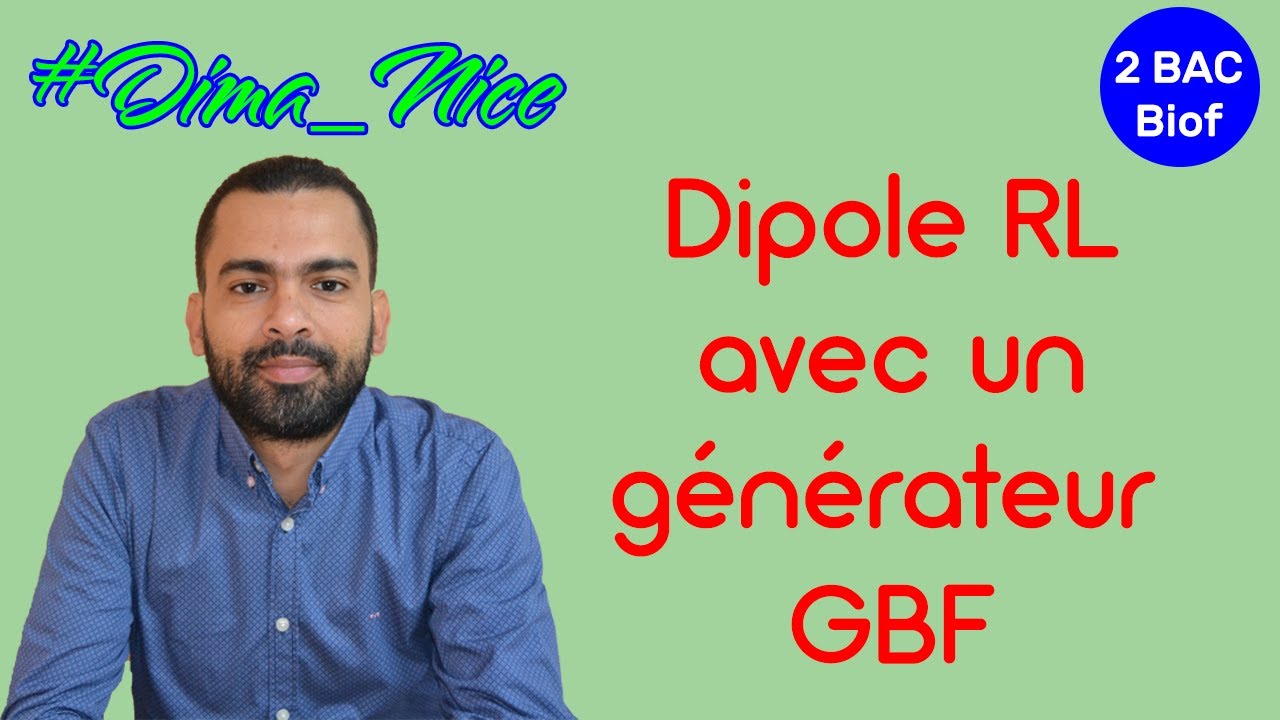 #Dima_Nice: Dipole RL avec un générateur GBF - avec Prof Noureddine
