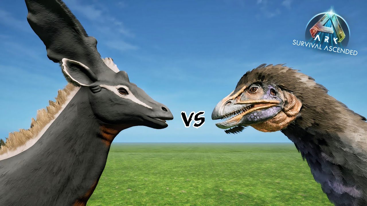 SIVATHERIUM VS ARK DINOSAURS | ARK: SURVIVAL ASCENDED