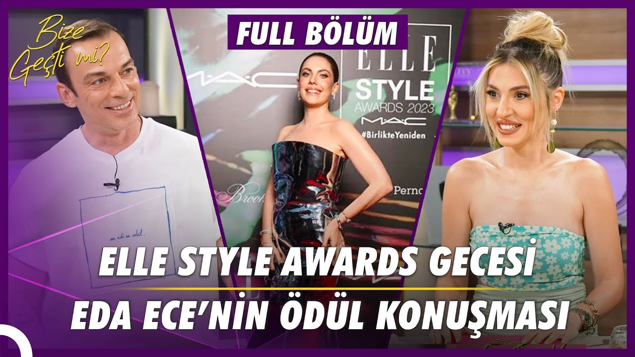 Elle Style Awards Şıklık Yarışı, Eda Ece'den Olay Kıyafet, Afra'ya Çirkin Soru | Bize Geçti Mi?