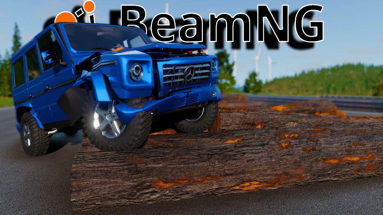 Mercedes G wagon Durability Test #1 | Beamng Drive RP