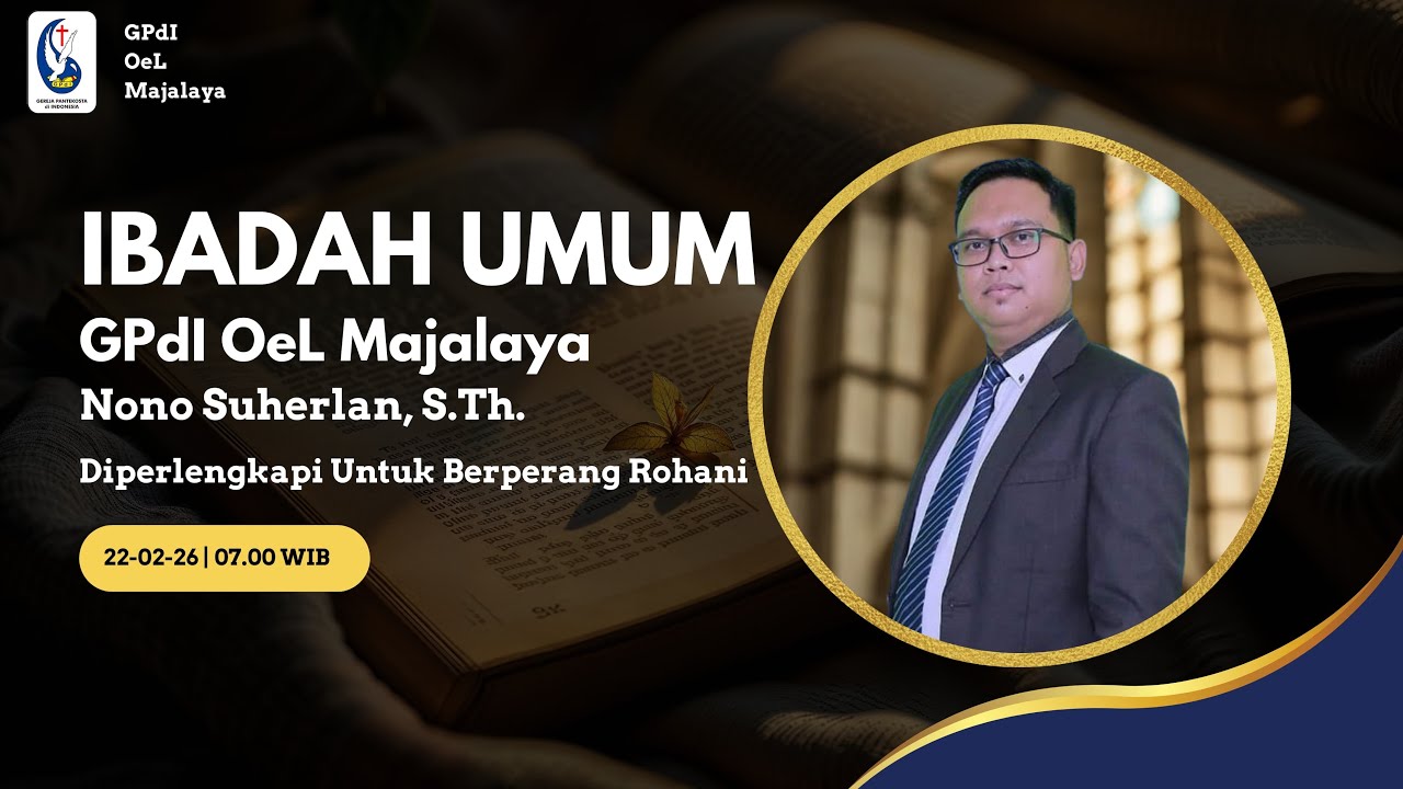 IBADAH RAYA 1 GPdI OEL - 22 JANUARI 2026