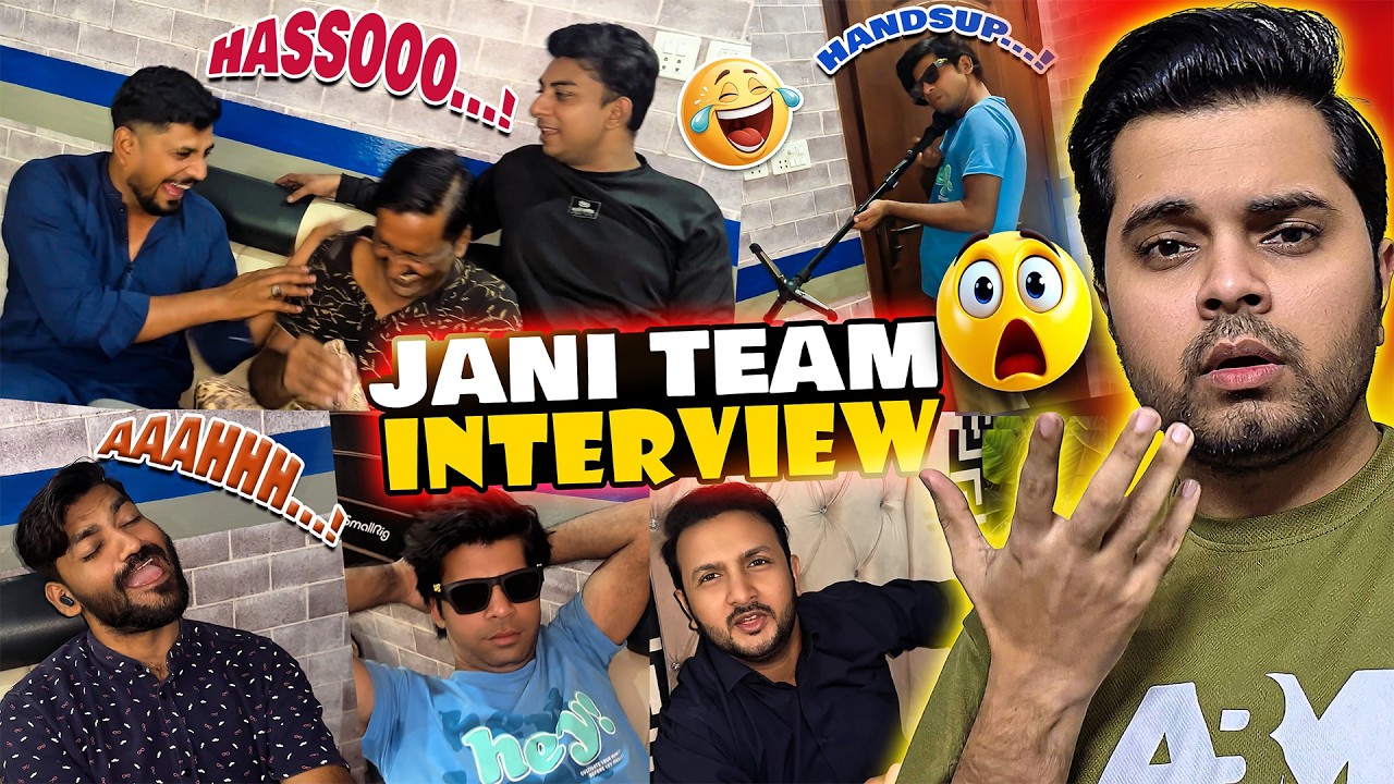Funny Interview with Sajjad Jani Team 😂🎤 | Shyzi’s Hilarious Q&A | Full of Comedy & Fun Moments!