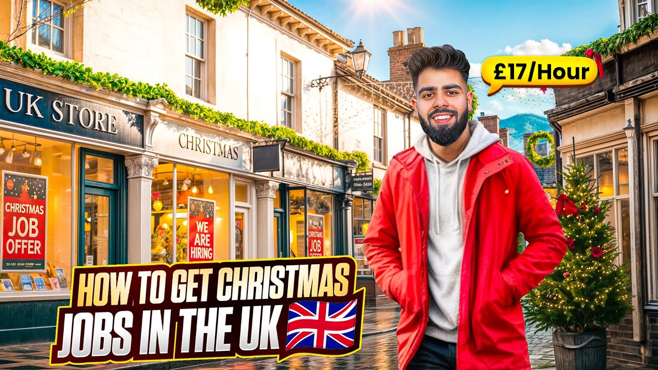 Part-Time JOBS for Students during CHRISTMAS 2025🇬🇧 - How to Find Part-Time JOBS in The UK🇬🇧