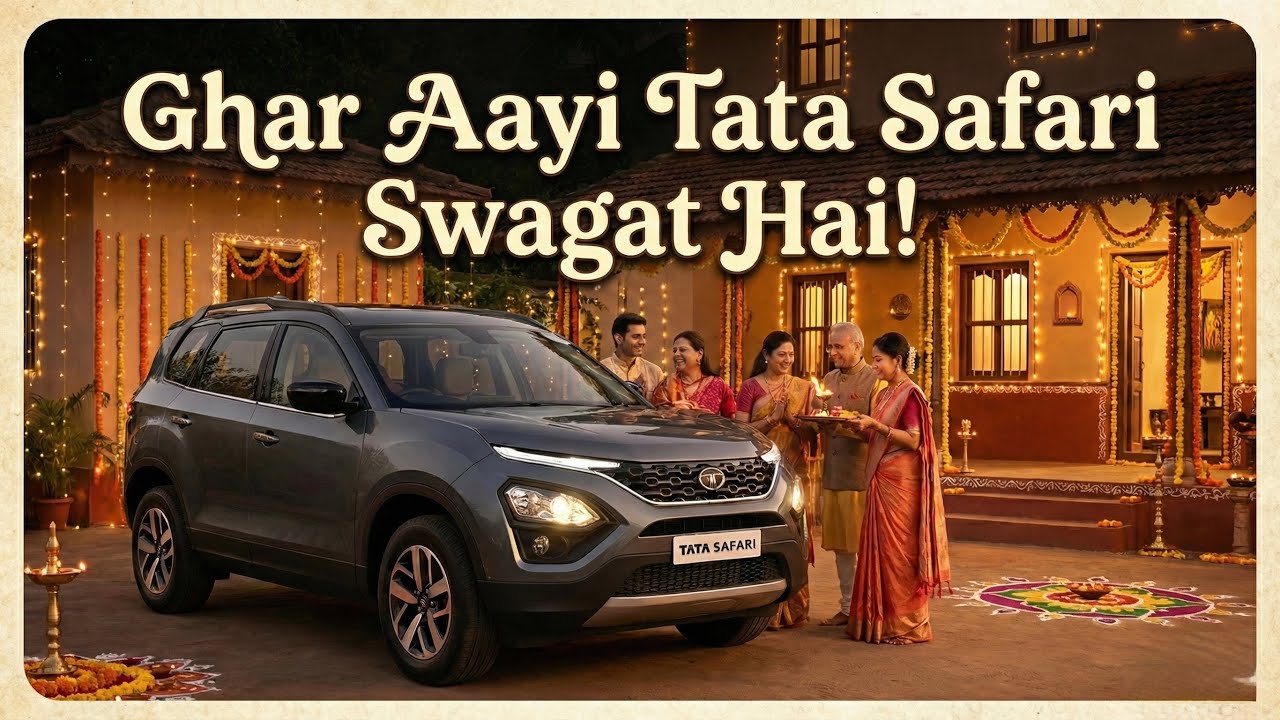 New Car Aa Gayi! 🚘 | Tata Safari Delivery 🦁 