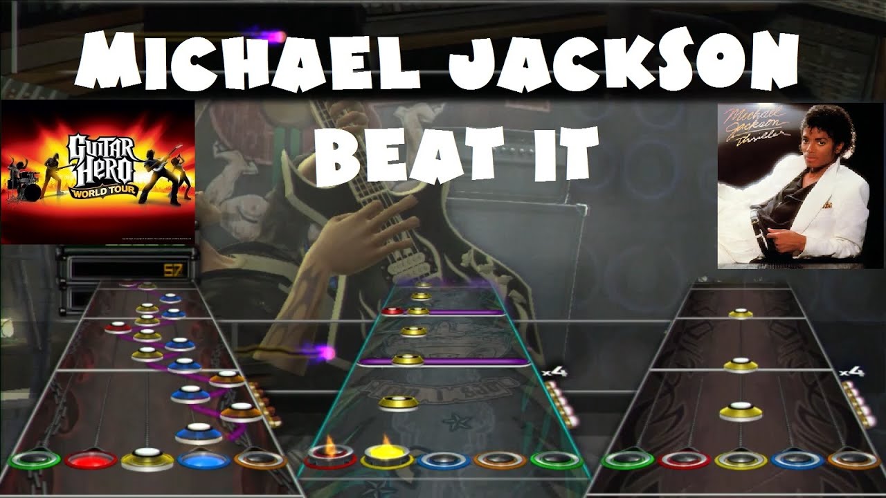 Michael Jackson - Beat It - Guitar Hero World Tour Expert Full Band