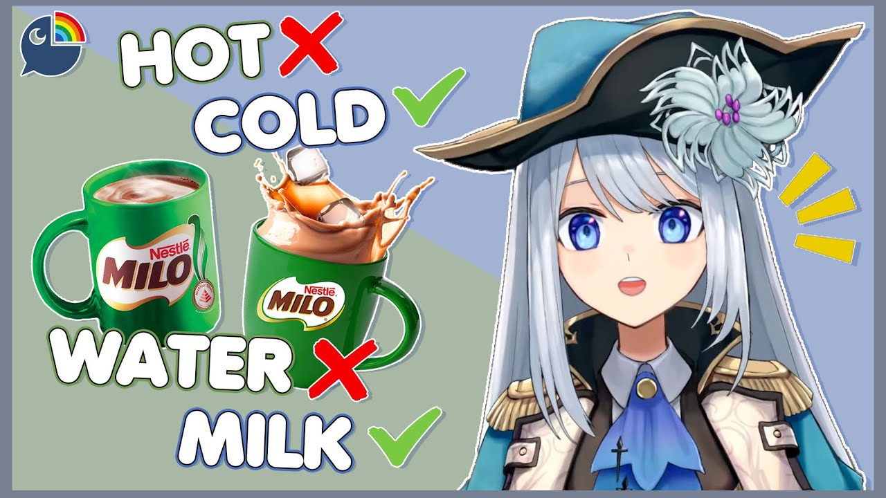 Hada starts an entire WAR over MILO... | NIJISANJI