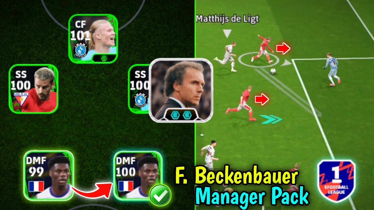 100% победа ✅ Новый менеджер F. Beckenbauer Double Booster!! 😱😱 Обзор менеджера eFootball 2025 Mo...