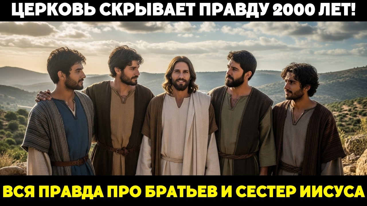 Шокирующая Правда О Семье Иисуса! Мария Родила Ещё Шестерых!