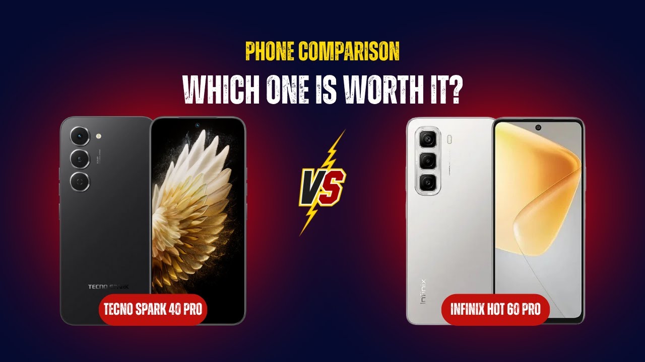 🔥 Tecno Spark 40 Pro vs Infinix Hot 60 Pro | Full Comparison | Best Budget King 2025 in Pakistan 📱