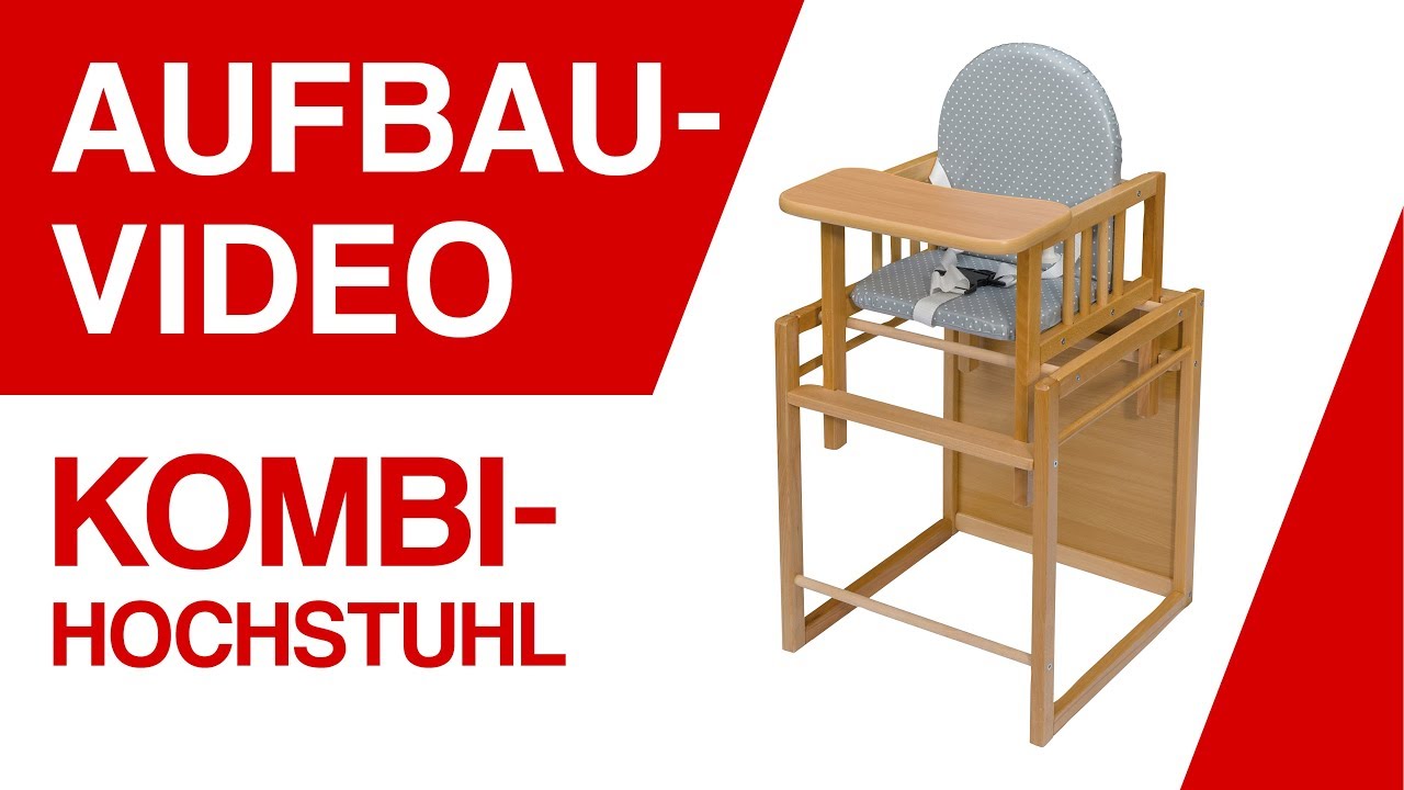 Aufbauvideo BABY-PLUS Kombi-Hochstuhl