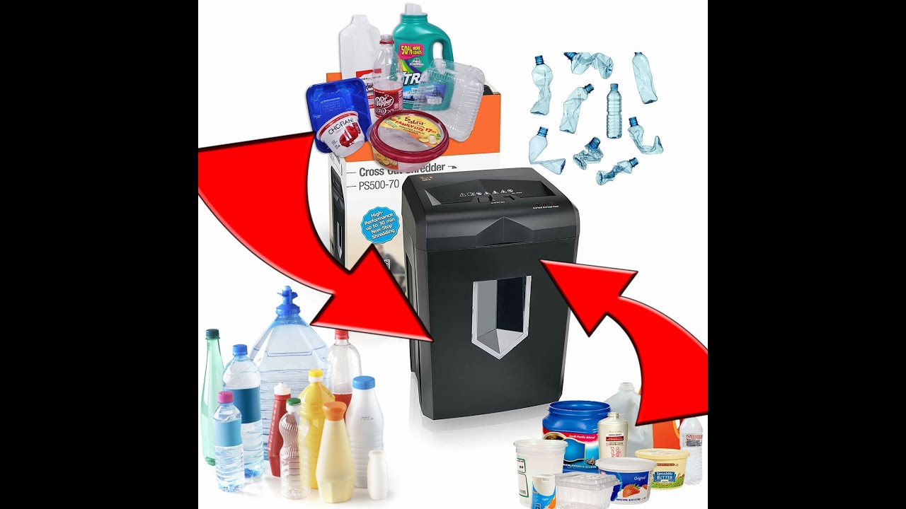 Can a Paper Shredder shred Plastic Waste? My Tests for Plastic Recycling @ Home S1E1