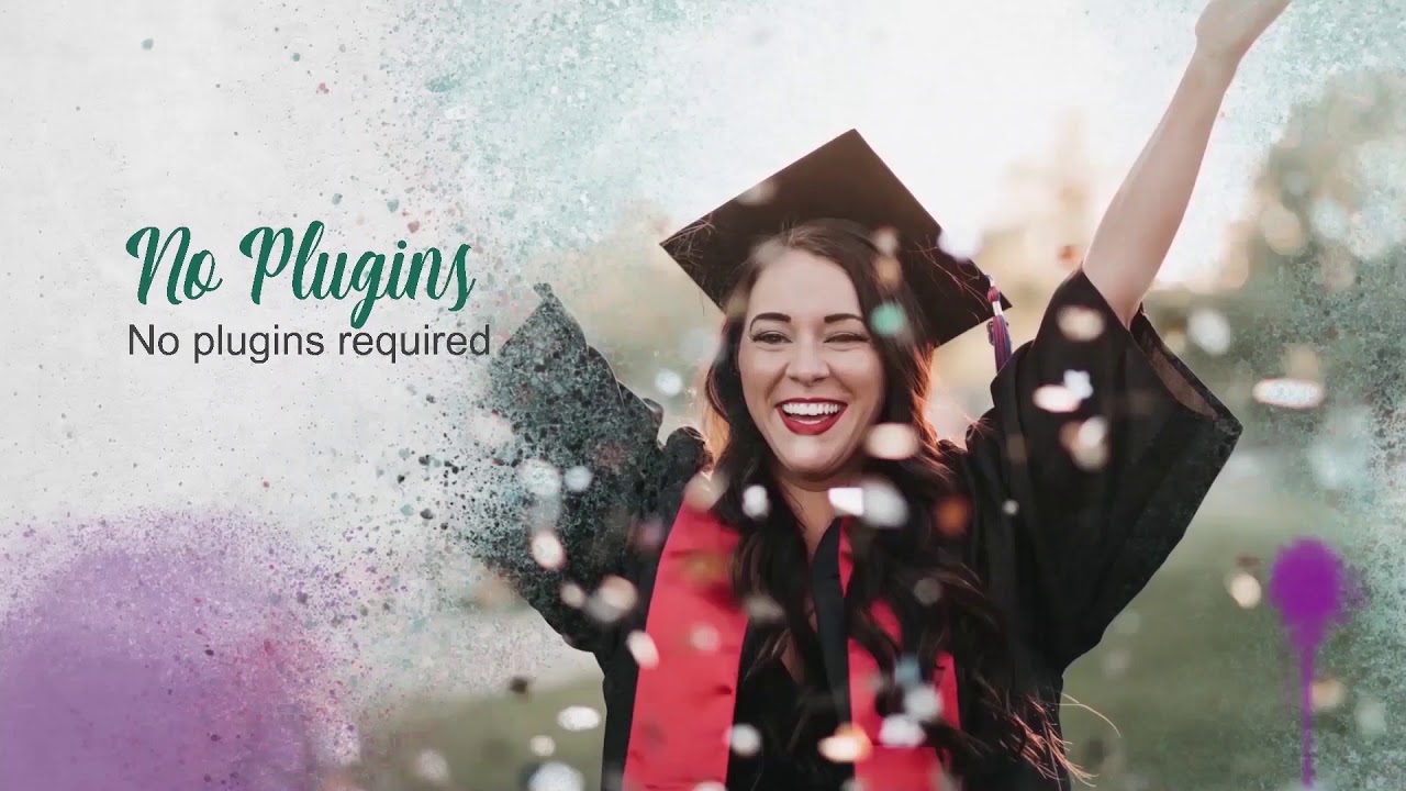 Color Splashes Opener After effect Template