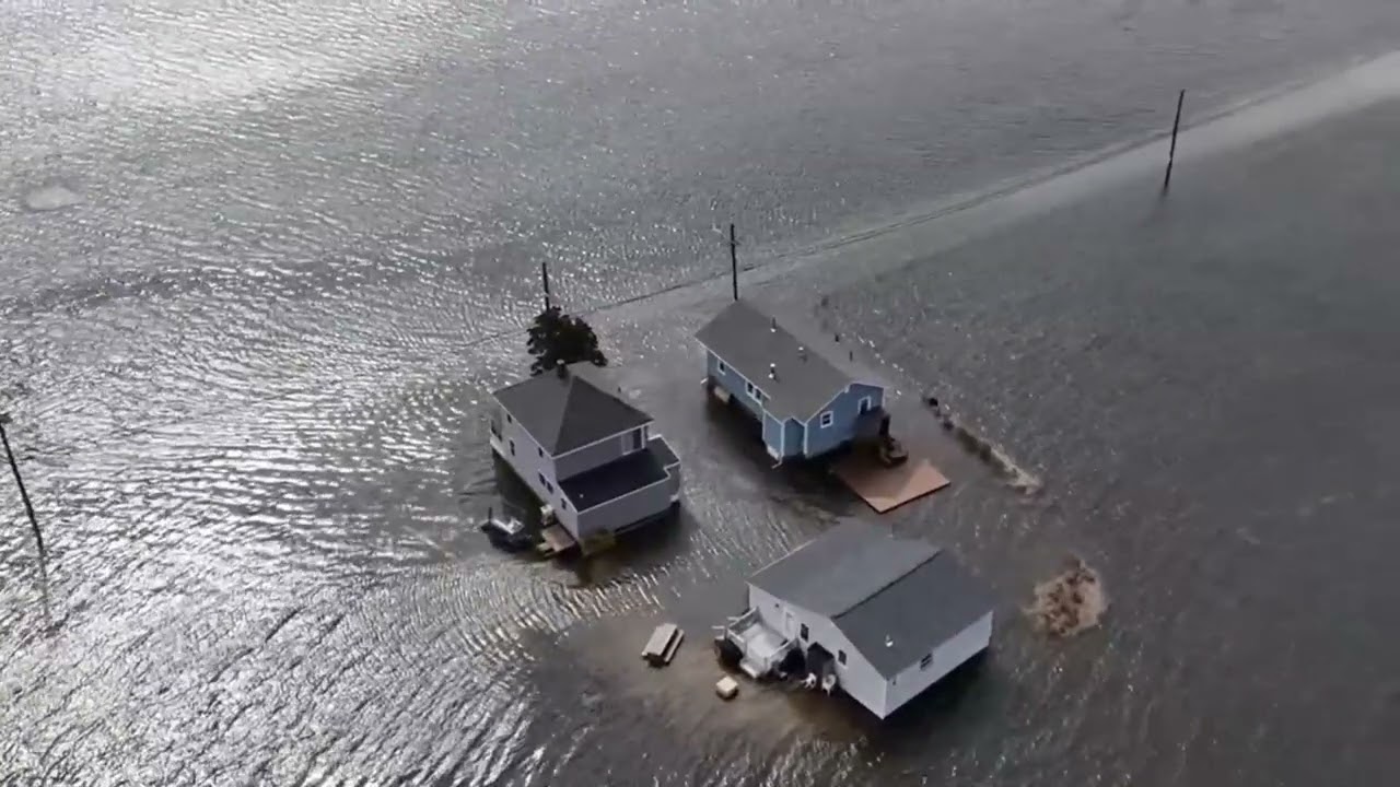 Hampton Beach Flooding and Damage