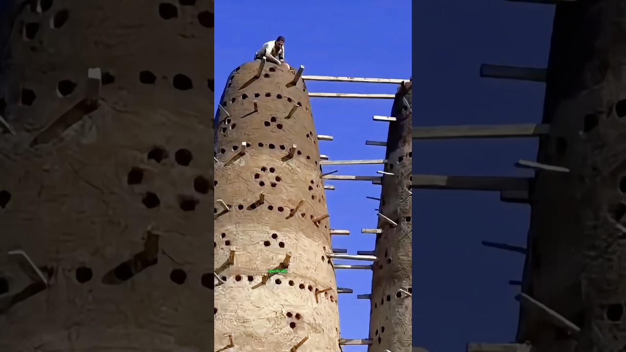 The pigeon tower is a great invention of the working people#fypシ゚viral #shorts #building ding