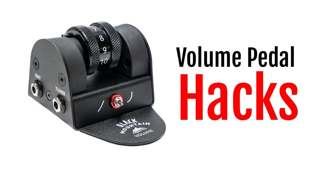 Black Mountain Volume Pedal Hacks