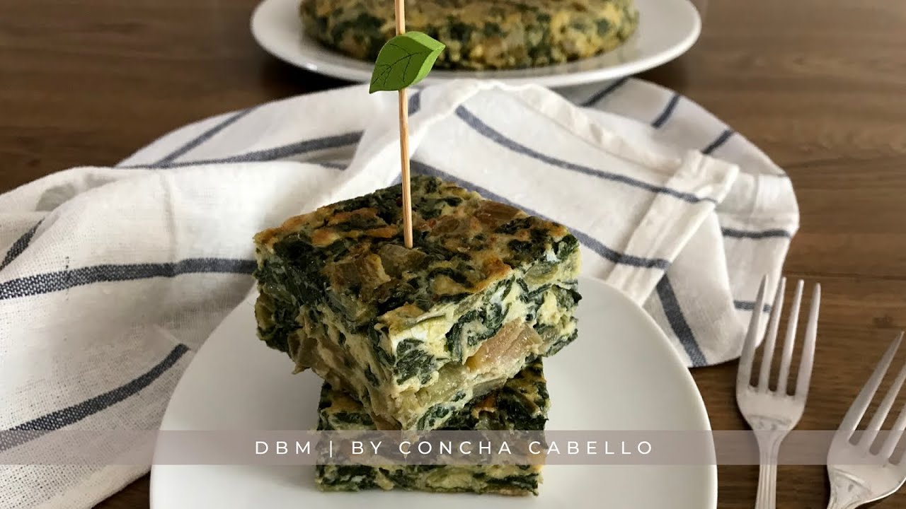 Tortilla de Acelgas Rojas Ecológicas