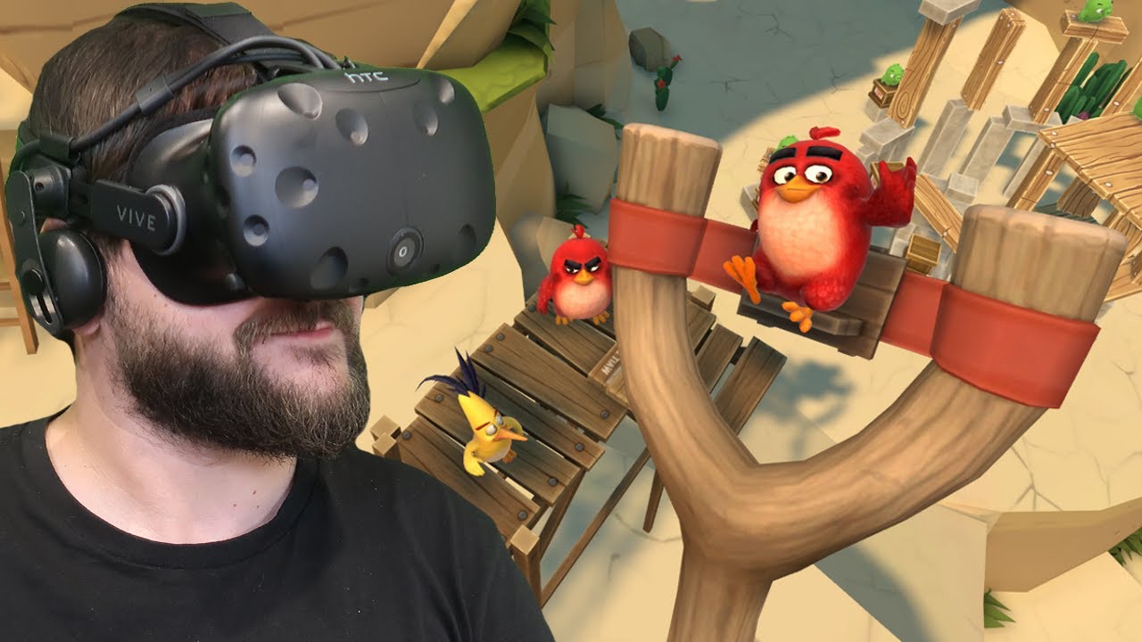 Wściekłe PTAKI wracają! - Angry Birds VR: Isle of Pigs (HTC VIVE VR)