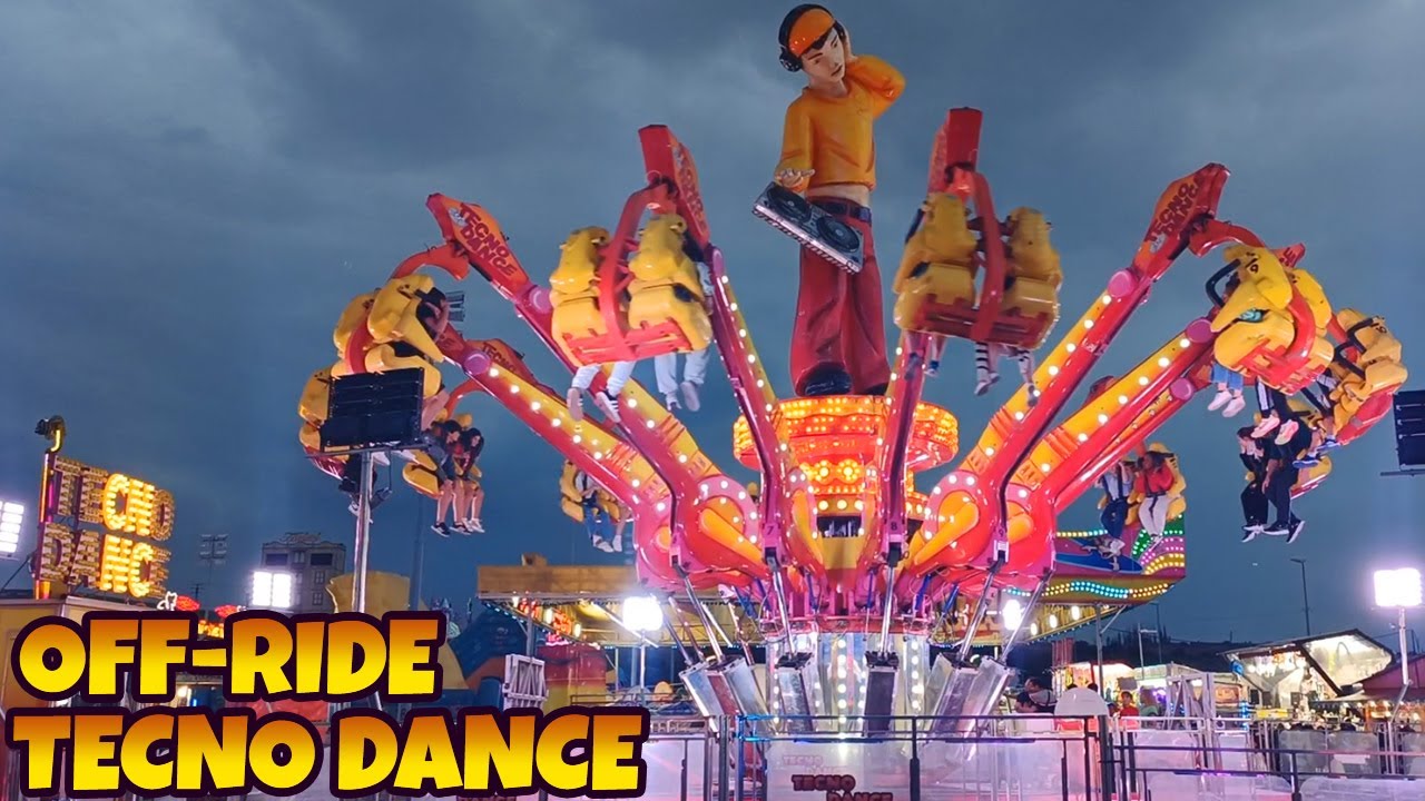 🎢🎡🎠TECNO DANCE (OFF RIDE) - FERIA DE LOGROÑO 2024 🍷🍇SAN MATEO