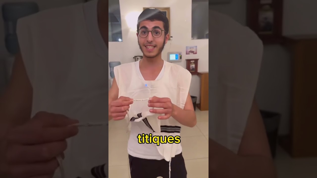 Mendel explique, c&rsquo;est quoi les fils que les juifs portent ( tsitsit￼ )
