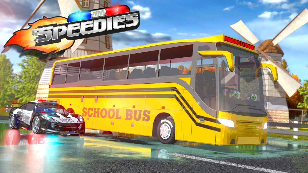 Wheels On The Bus | Nursery Rhymes For Babies | Speedies Car Cartoons